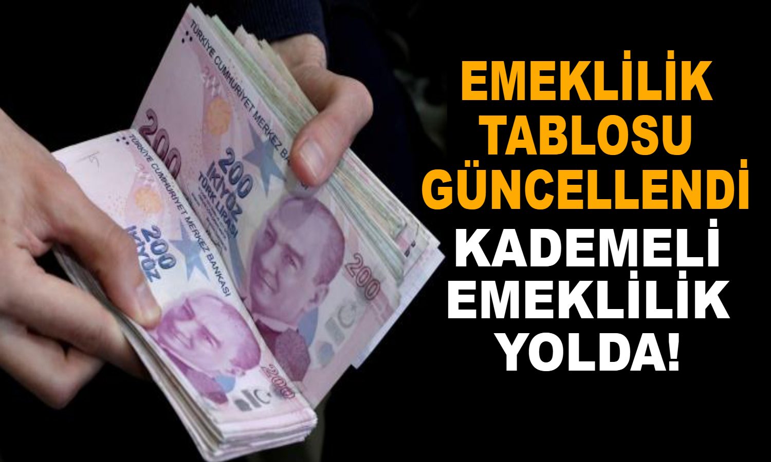 Sendikabulteni Emeklilik Tablosu G Ncellendi Kademeli Emeklilik